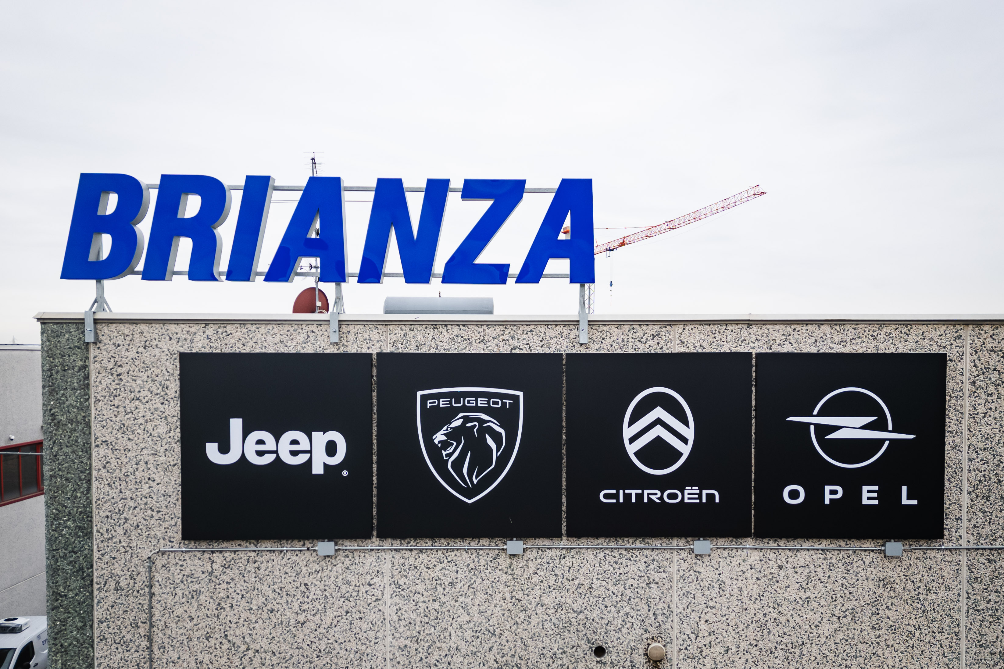 Vista aerea stabilimento Brianza SRL