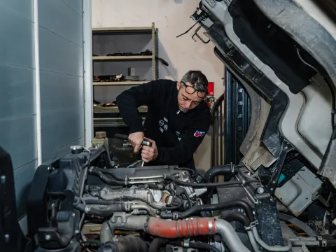 Vista completa officina