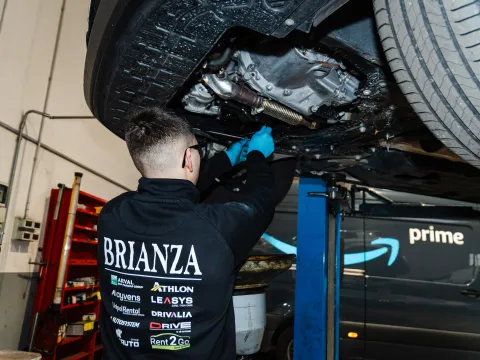 Bombola metano e componenti impianto gas